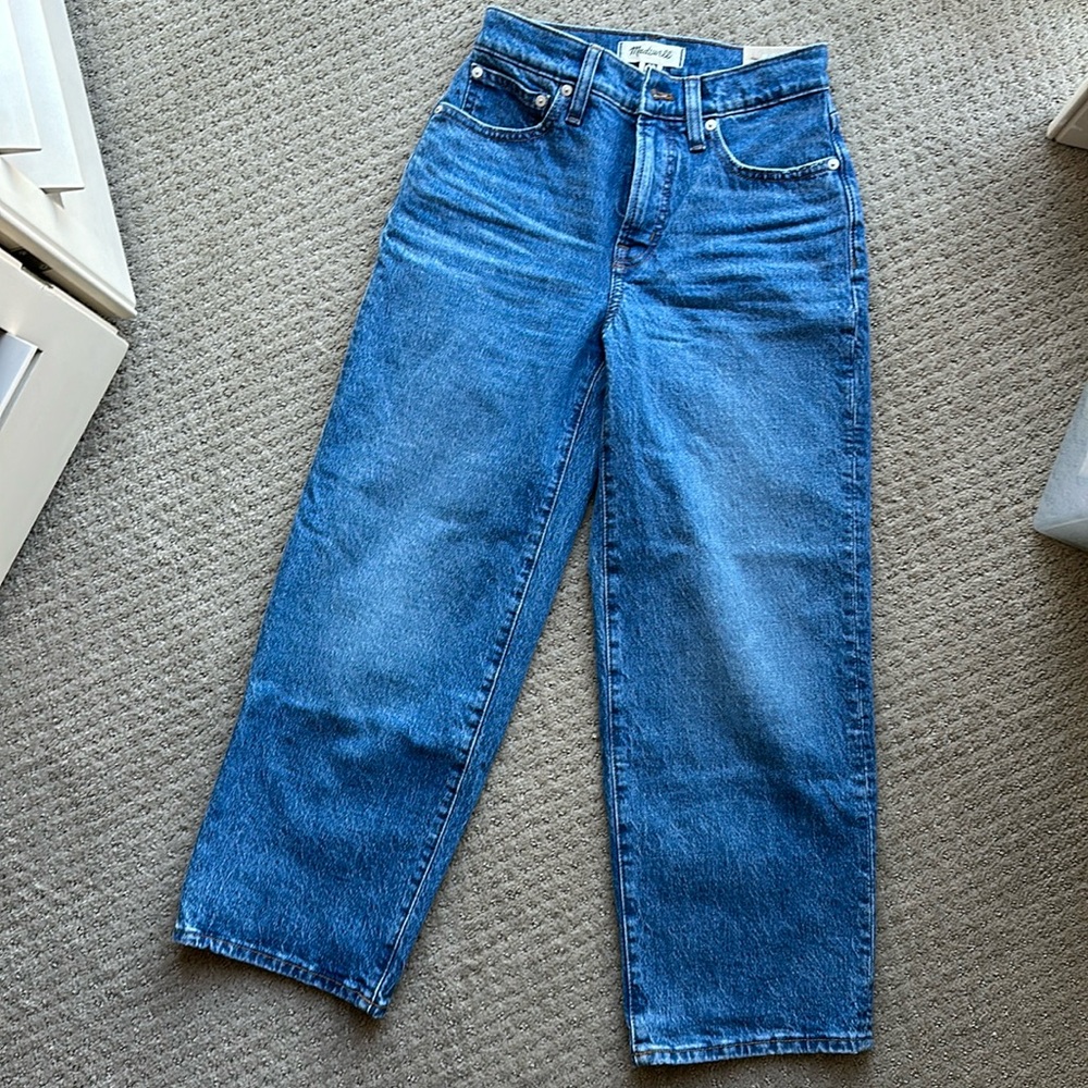 NWT Madewell wide leg jeans